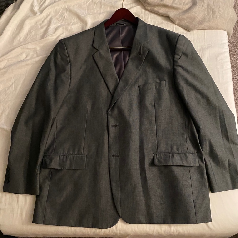 Gray Pintpoint Sport Coat Saddlebred Size 44
